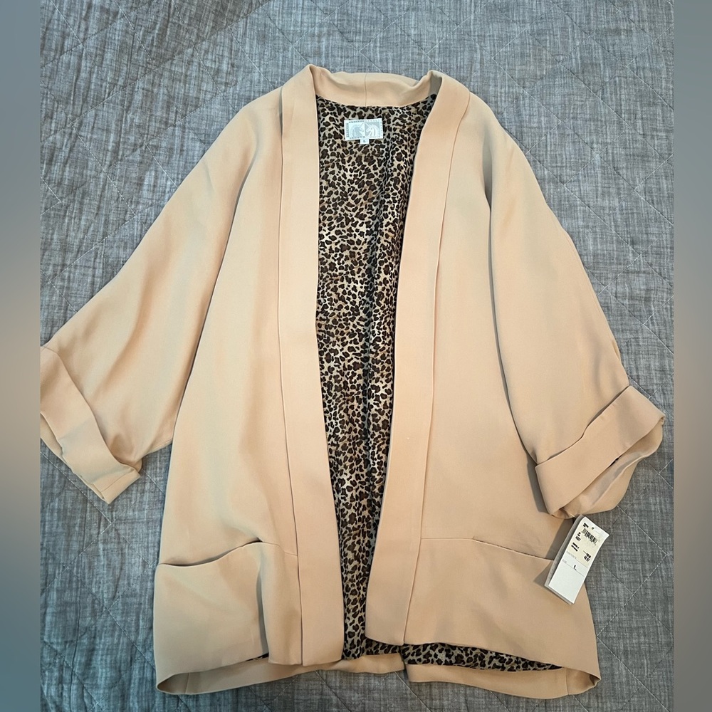 Large flowy blazer